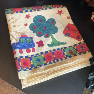 Kids kindergarten UnbrandedTablecloth Beige Multi-color